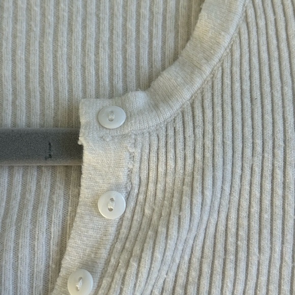 Long Sleeve Button Top - Picture 2 of 3